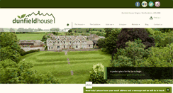Desktop Screenshot of dunfieldhouse.org.uk